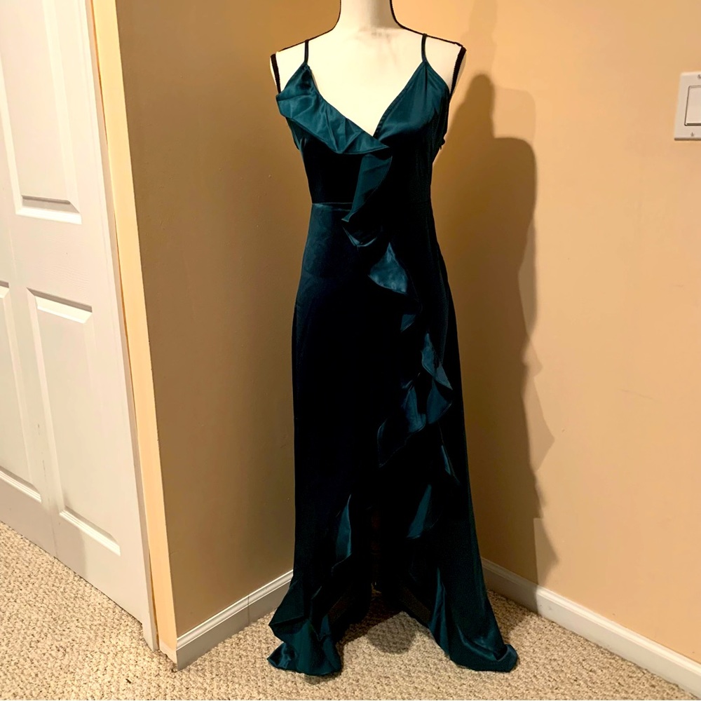 Medium Emerald Green Dress Forum Party Dress